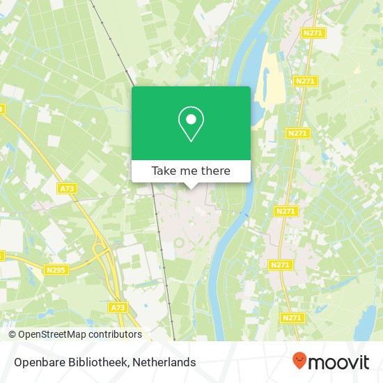 Openbare Bibliotheek map