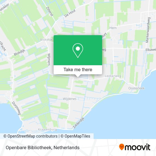 Openbare Bibliotheek map