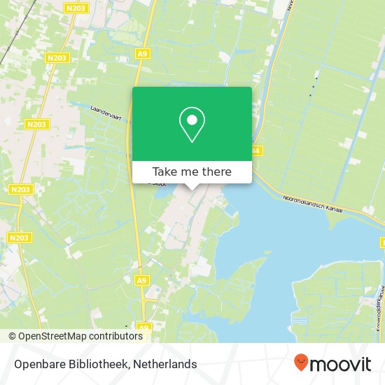 Openbare Bibliotheek map