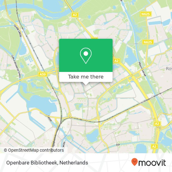 Openbare Bibliotheek map