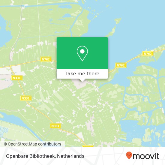 Openbare Bibliotheek map