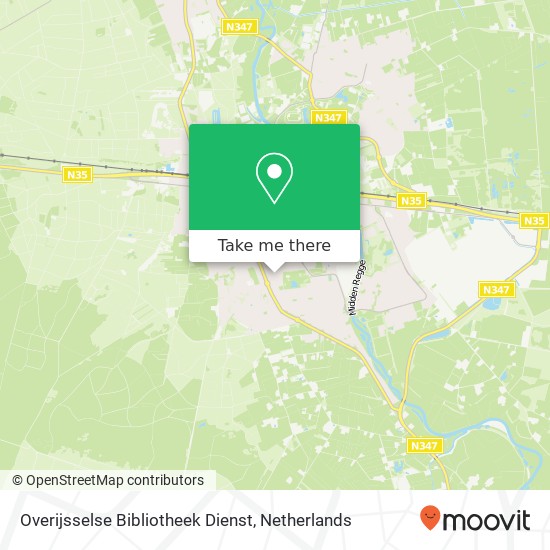 Overijsselse Bibliotheek Dienst map