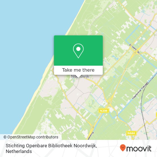 Stichting Openbare Bibliotheek Noordwijk map