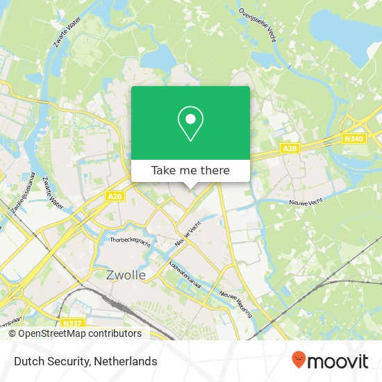 Dutch Security map