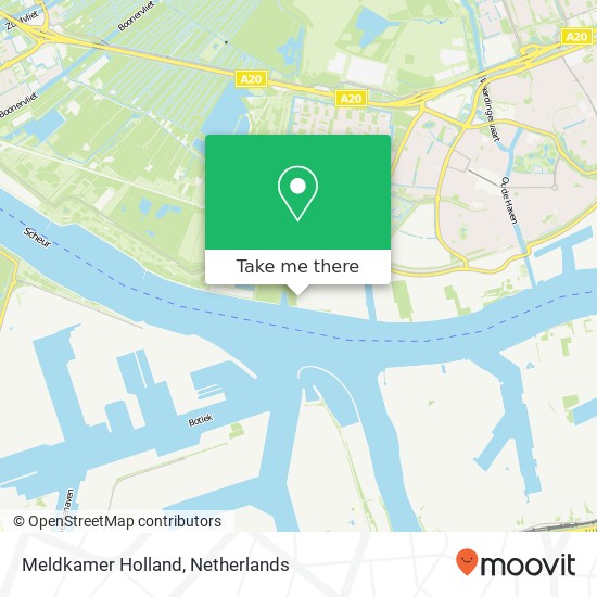 Meldkamer Holland map