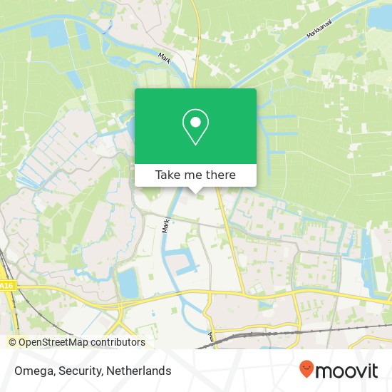 Omega, Security map