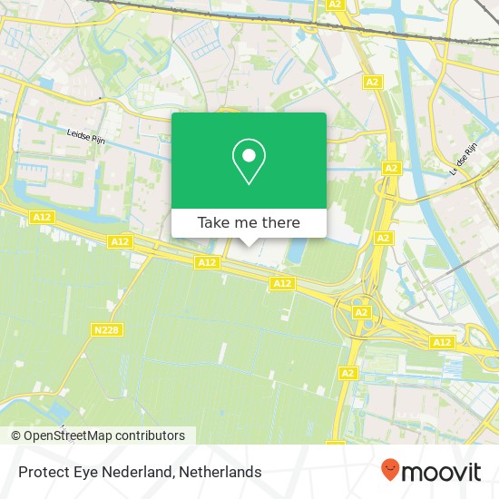 Protect Eye Nederland map