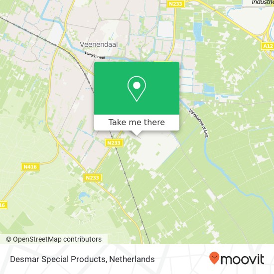 Desmar Special Products map