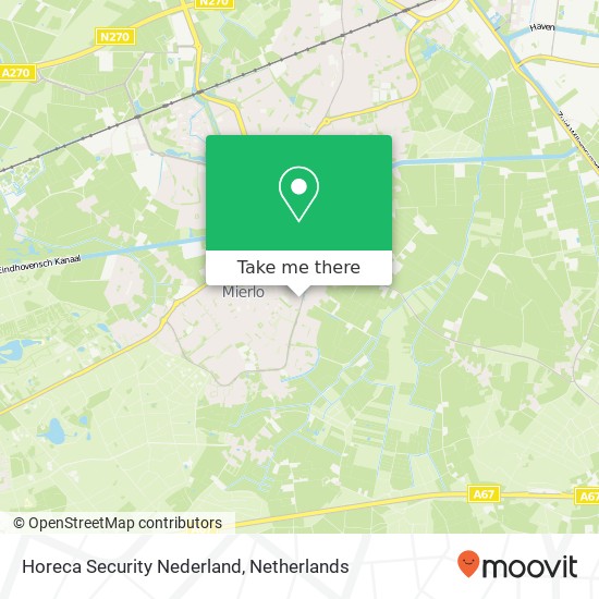 Horeca Security Nederland map