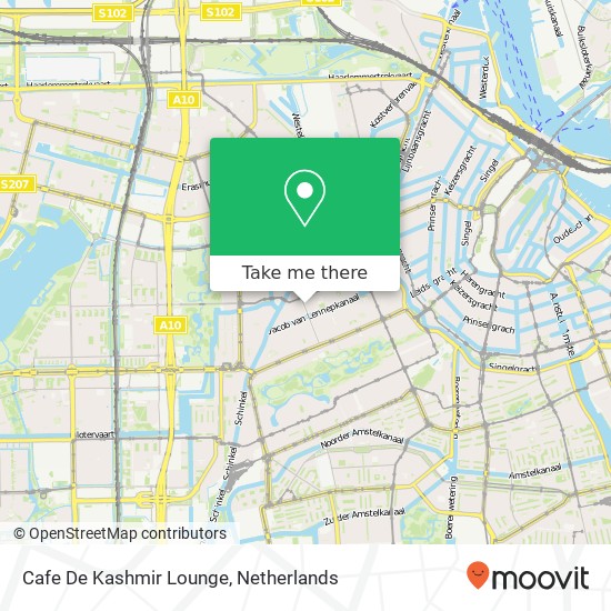 Cafe De Kashmir Lounge map