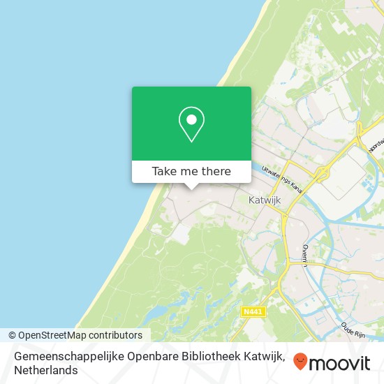 Gemeenschappelijke Openbare Bibliotheek Katwijk map