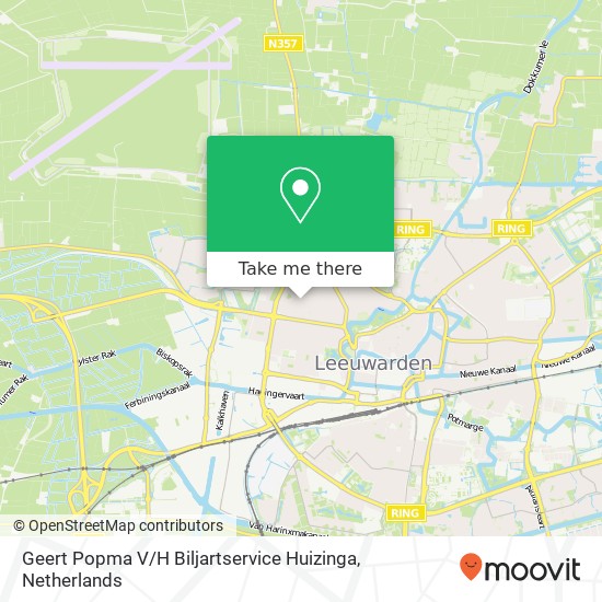 Geert Popma V / H Biljartservice Huizinga Karte