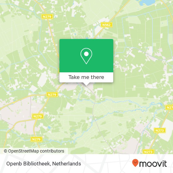 Openb Bibliotheek map