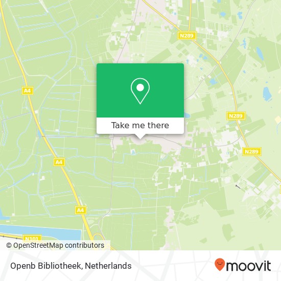 Openb Bibliotheek map