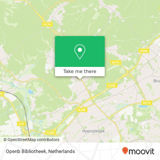 Openb Bibliotheek map