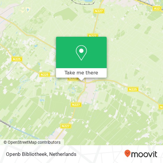 Openb Bibliotheek map