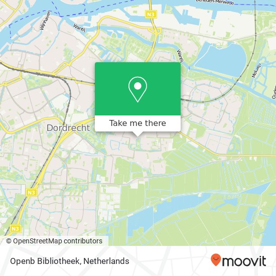 Openb Bibliotheek map