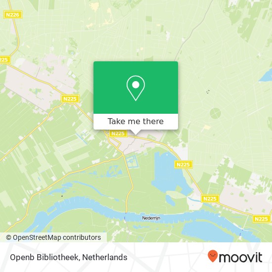 Openb Bibliotheek map