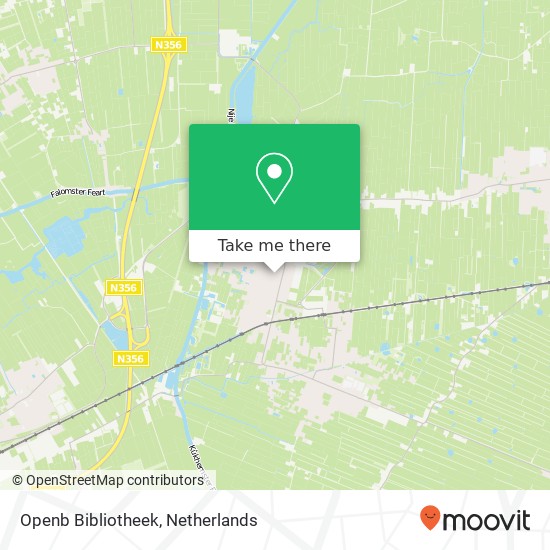 Openb Bibliotheek map