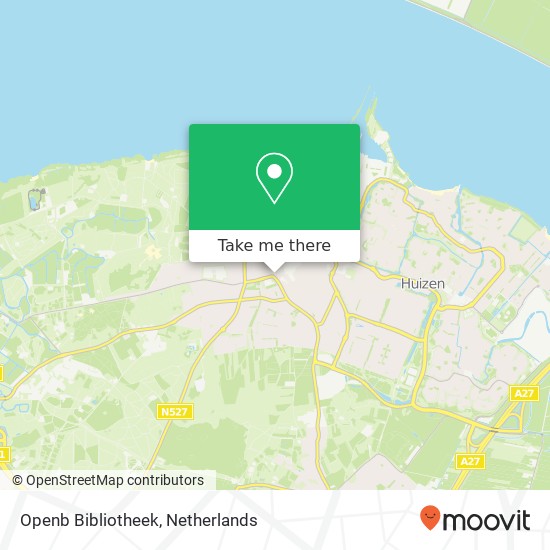 Openb Bibliotheek map