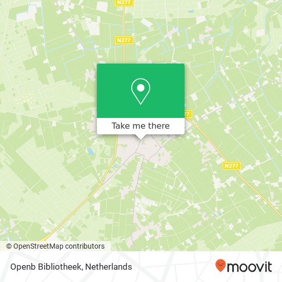 Openb Bibliotheek map