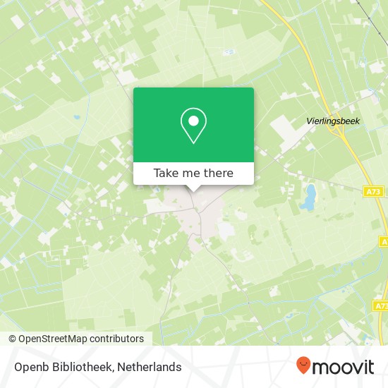 Openb Bibliotheek map