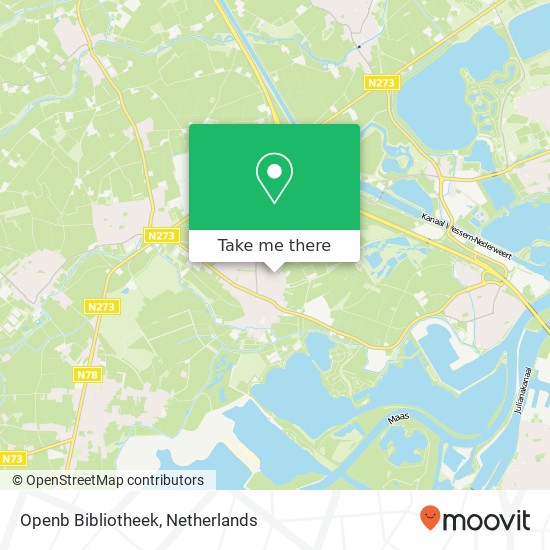 Openb Bibliotheek map