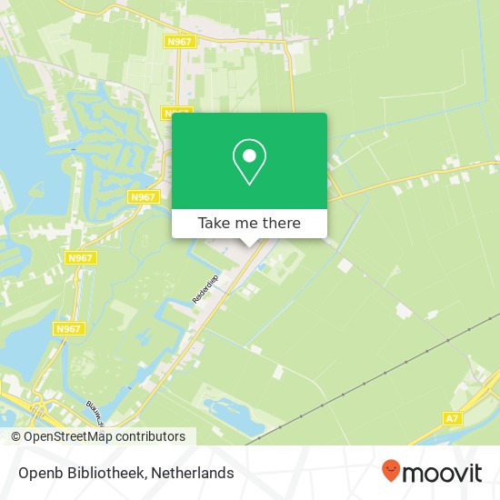 Openb Bibliotheek map