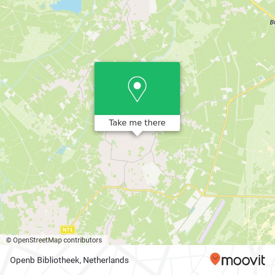 Openb Bibliotheek map