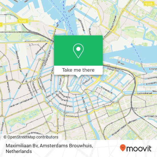 Maximiliaan Bv, Amsterdams Brouwhuis map