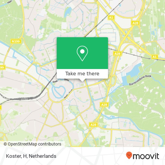 Koster, H map