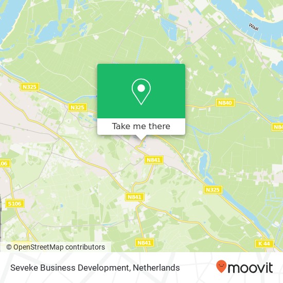 Seveke Business Development map