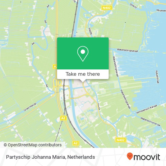 Partyschip Johanna Maria map