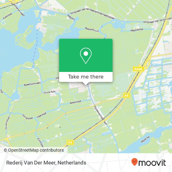 Rederij Van Der Meer map