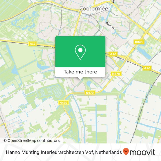 Hanno Munting Interieurarchitecten Vof map