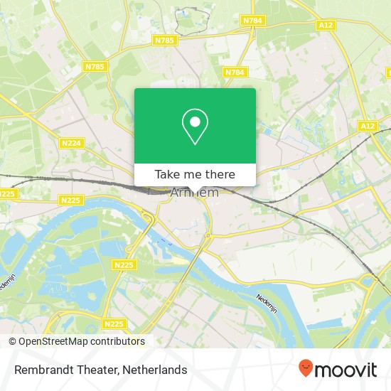 Rembrandt Theater map