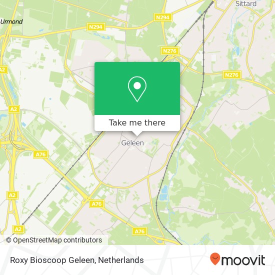 Roxy Bioscoop Geleen Karte