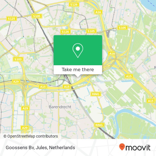 Goossens Bv, Jules map