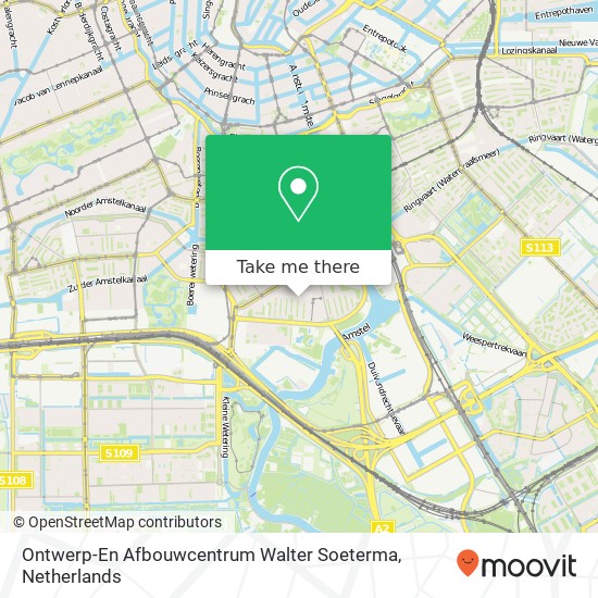 Ontwerp-En Afbouwcentrum Walter Soeterma map