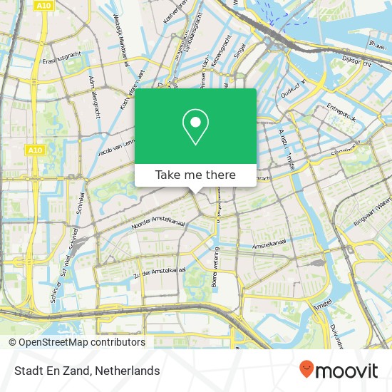 Stadt En Zand Karte