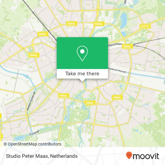 Studio Peter Maas map