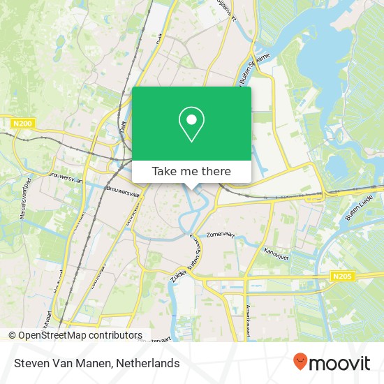 Steven Van Manen map