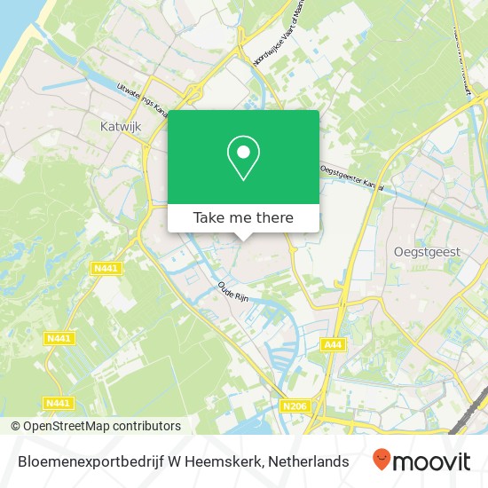 Bloemenexportbedrijf W Heemskerk map