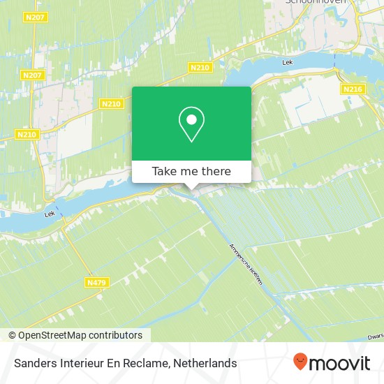 Sanders Interieur En Reclame map