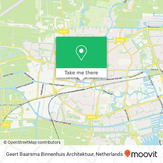 Geert Baarsma Binnenhuis Architektuur map