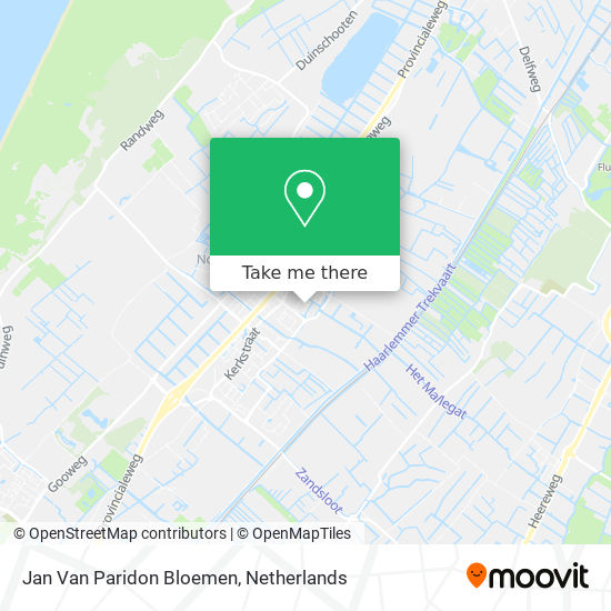 Jan Van Paridon Bloemen map
