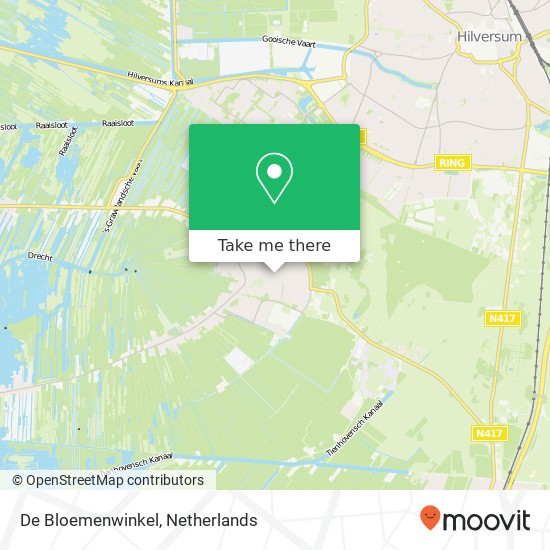 De Bloemenwinkel map