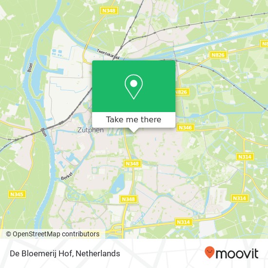 De Bloemerij Hof map