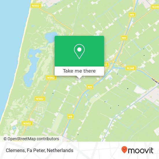 Clemens, Fa Peter map