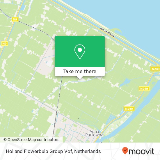 Holland Flowerbulb Group Vof Karte